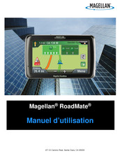 Magellan RoadMate Manuel D'utilisation