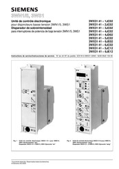 Siemens 3WX31 41-5JC02 Mode D'emploi
