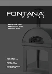 Fontana Forni MARGHERITA 60x60 Manuel D'utilisation Et D'entretien