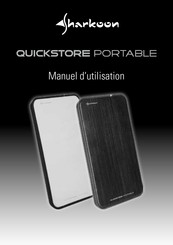 Sharkoon QuickStore Portable Manuel D'utilisation