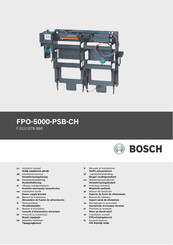 Bosch FPO-5000-PSB-CH Manuel D'installation