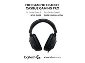 Logitech G PRO GAMING HEADSET CASQUE GAMING PRO Guide D'installation