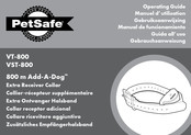 Petsafe VST-800 800 m Add-A-Dog Manuel D'utilisation