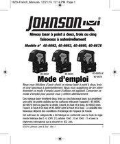 Johnson 40-6695 Mode D'emploi