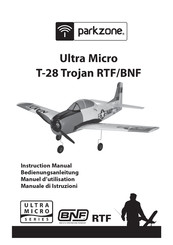 Horizon Hobby Ultra Micro T-28 Trojan Manuel D'utilisation