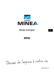 Minea MP66 Mode D'emploi