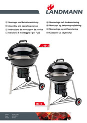 Landmann 31341 Instructions De Montage Et De Service