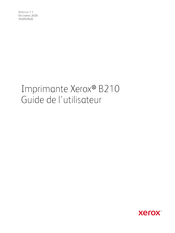Xerox B210 Guide De L'utilisateur
