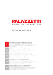 Palazzetti ECOFIRE MEGHAN Notice D'installation Et D'entretien