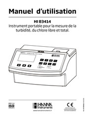 Hanna Instruments HI 83414 Manuel D'utilisation