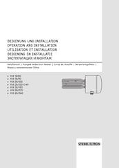 Stiebel Eltron FCR 28/120 CrNi Utilisation Et Installation