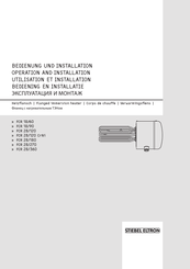 Stiebel Eltron FCR 28/120 Utilisation Et Installation