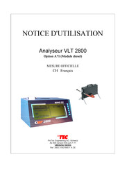 Protec VLT 2800 Notice D'utilisation