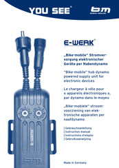 Busch+Müller YOU SEE E-Werk Instructions D'emploi