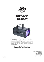 ADJ Revo Rave Manuel D'utilisation