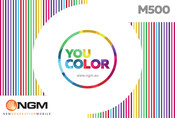 NGM You color M500 Guide Rapide