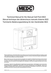 MEDC BG3 Manuel Technique