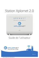 Xplornet Station Xplornet 2.0 Guide De L'utilisateur