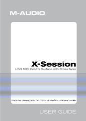 M-Audio X-Session UC-17 Mode D'emploi