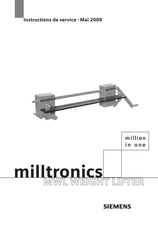 Siemens Milltronics MWL Weight Lifter Instructions De Service