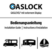GASLOCK GASLEVEL GL-4001 Instructions D'installation