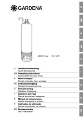 Gardena 4000/5 Inox Mode D'emploi