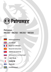 Petromax HK250 Manuel De L'utilisateur