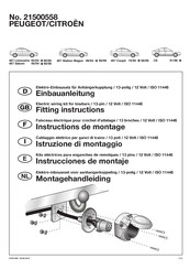 Jaeger 21500558 Instructions De Montage