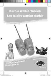 LEXIBOOK junior Barbie TW05BBGB Mode D'emploi