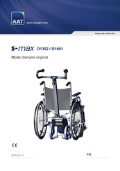 AAT S-MAX D1601 Mode D'emploi Original