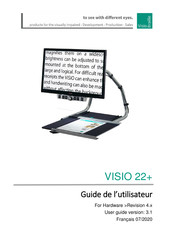 VisioBraille VISIO 22+ Guide De L'utilisateur