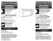 Whirlpool YMH1150XMS0 Instructions D'installation