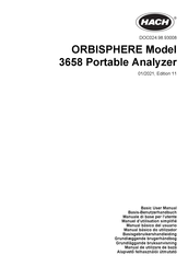 Hach ORBISPHERE 3658 Manuel D'utilisation Simplifié