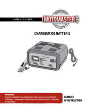 Motomaster 011-1504-0 Manuel D'instruction