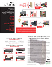 Arris TG852G Guide D'installation Rapide