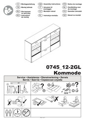 MEGA MOBEL 0745_12-2GL Notice De Montage