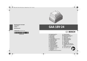 Bosch GAA 18V-24 Notice Originale
