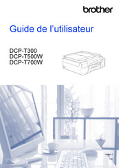Brother DCP-T500W Guide De L'utilisateur