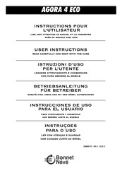 Bonnet Neve AGORA 4 ECO Instructions Pour L'utilisateur