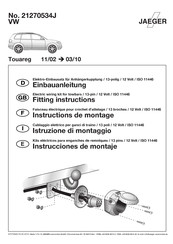 Jaeger 21270534J Instructions De Montage