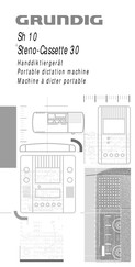 Grundig Sh 10 Mode D'emploi