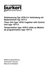 Burkert 1077-2 Manuel D'utilisation