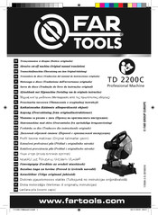 Far Tools TD 2200C Notice Originale