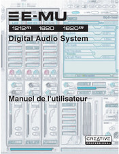 Creative Professional E-MU 1820 Manuel De L'utilisateur