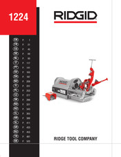 RIDGID 1224 Manuel D'utilisation