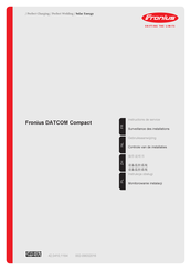 Fronius DATCOM Compact Instructions De Service