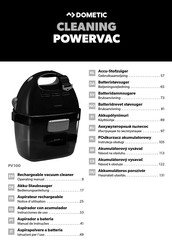 Dometic POWERVAC PV100 Notice D'utilisation