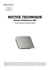 France Air QAI Notice Technique