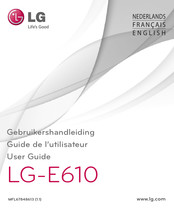 LG LGE610.ANLDBK Guide De L'utilisateur