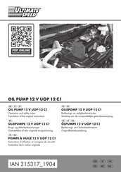 ULTIMATE SPEED 12 V UOP 12 C1 Instructions D'utilisation Et Consignes De Sécurité